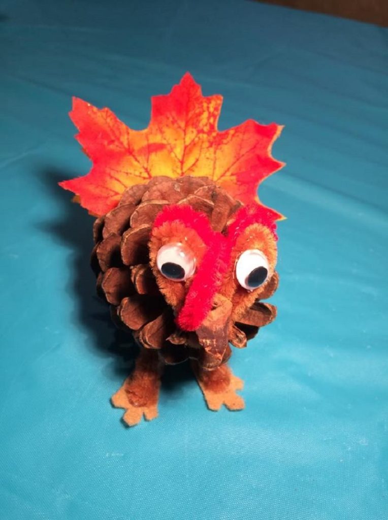 Pine Cone Turkeys - Pine Cone Crafts For Kids and more