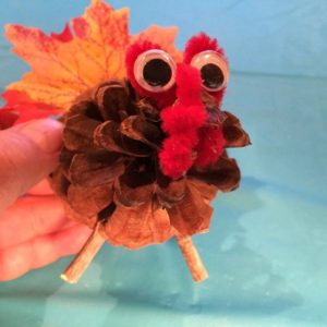 Pine Cone Turkeys - Pine Cone Crafts For Kids and more